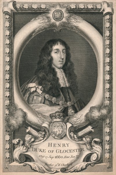 Henry, hertig av Gloucester, 1736. av George Vertue