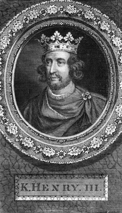 Henrik III av England, 1700-talet. av George Vertue