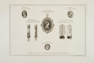 Juveler i ägo av Her Grace Margaret Duchess of Portland, 1749 av George Vertue