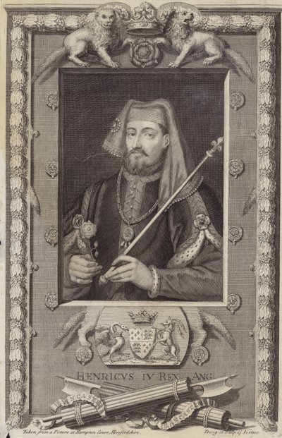 kung Henrik IV av England av George Vertue