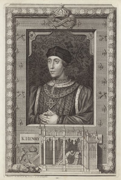 Kung Henrik VI (gravyr) av George Vertue