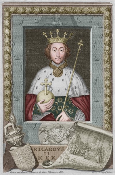 Kung Richard II, 1735 av George Vertue