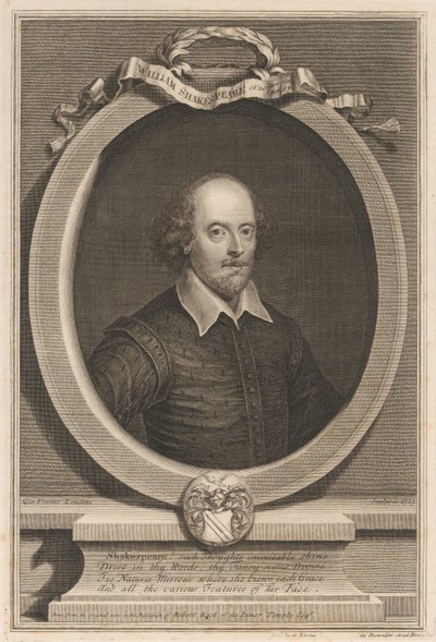 William Shakespeare av George Vertue