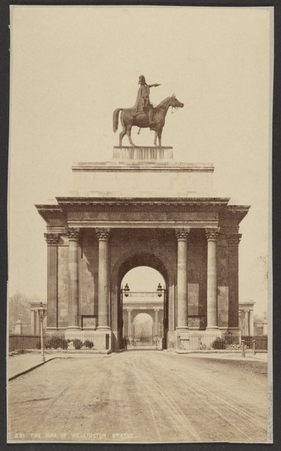 Statyn av hertigen av Wellington av George Washington Wilson