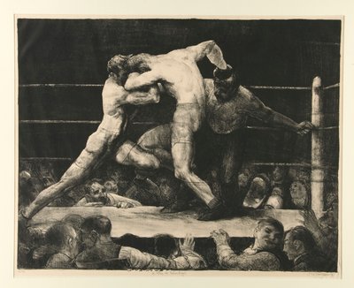 En svensexa på Sharkey av George Wesley Bellows