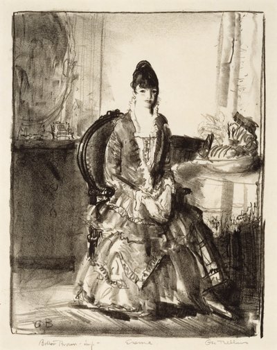 Arrangemang, Emma i ett rum av George Wesley Bellows