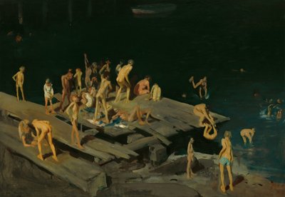 Fyrtiotvå barn, 1907. av George Wesley Bellows