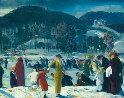 Kärlek till vintern av George Wesley Bellows