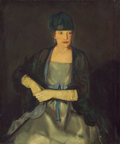 Maud Murray Dale Mrs Chester Dale, 1919. av George Wesley Bellows