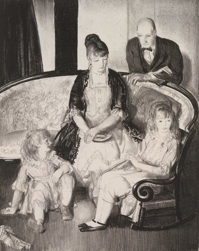 Min familj, andra stenen av George Wesley Bellows