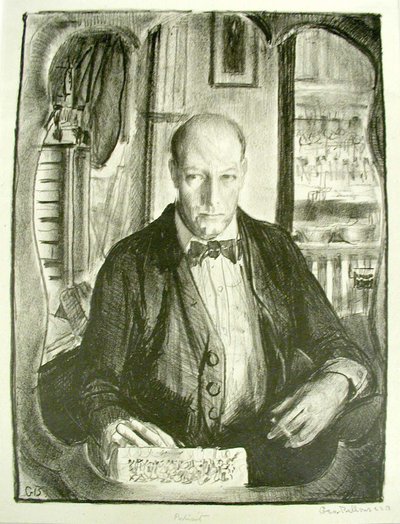 Självporträtt av George Wesley Bellows