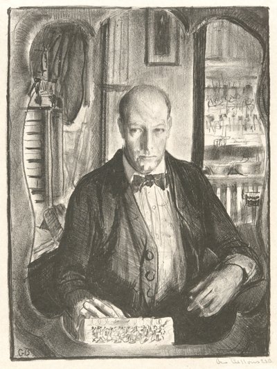 Självporträtt av George Wesley Bellows