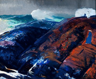 Sommarsurf av George Wesley Bellows