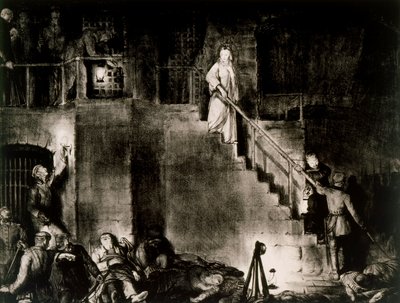Mordet på Edith Cavell av George Wesley Bellows
