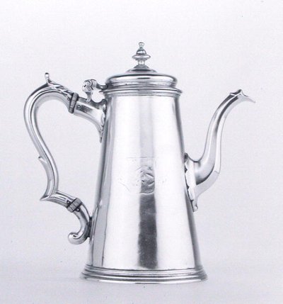 Kaffekanna (silver) (se 204789) av George Wickes
