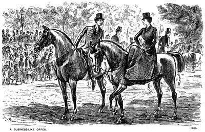 Ett affärsliknande erbjudande, 1886 1891 av George du Maurier