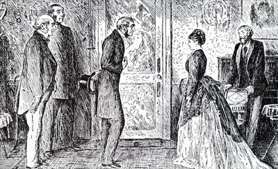 En scen från Wilkie Collins 