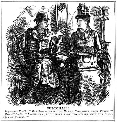 Fördelar med universitetsutbildning för kvinnor, 1887 av George du Maurier