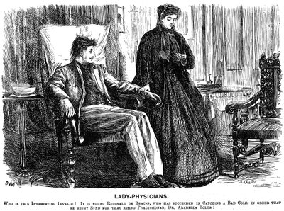 Lady Physicians, 1865 av George du Maurier