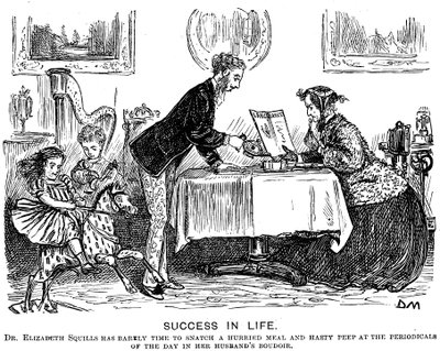 Framgång i livet, 1867 av George du Maurier