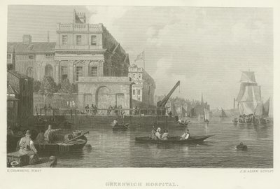 Greenwich sjukhus av George the Elder Chambers