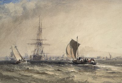 Sea Piece av George the Elder Chambers