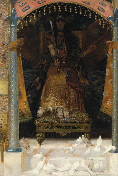 Krig och fred, 1886. av Georges Antoine Rochegrosse