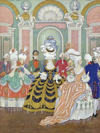 Ballroom Scene, illustration från 