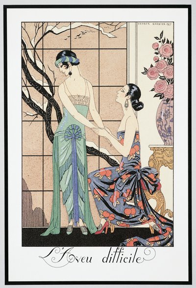 Falbalas and Fanfreluches, Almanacka för 1924, Den svåra bekännelsen (L
