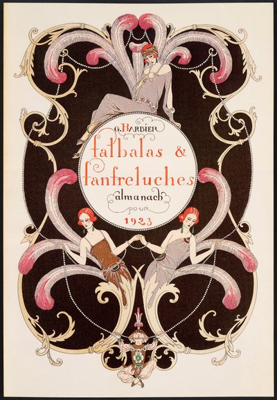 Falbalas et Franfreluches, modealmanacka av Georges Barbier