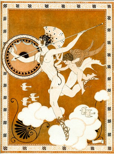 Amazonas 1916 (stencil) av Georges Barbier