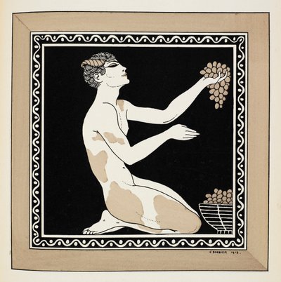 Nijinsky som faun i baletten L