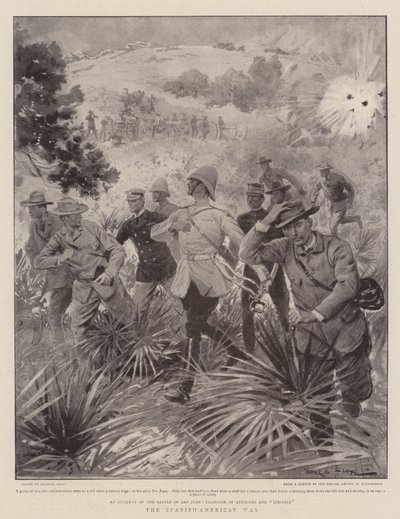 Spansk-amerikanska kriget av Georges Bertin Scott
