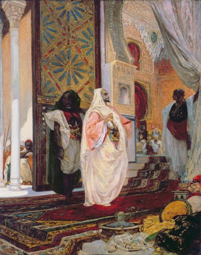 Gå in i Harem av Georges Clairin