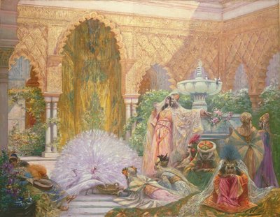 Påfågelträdgården av Georges Clairin