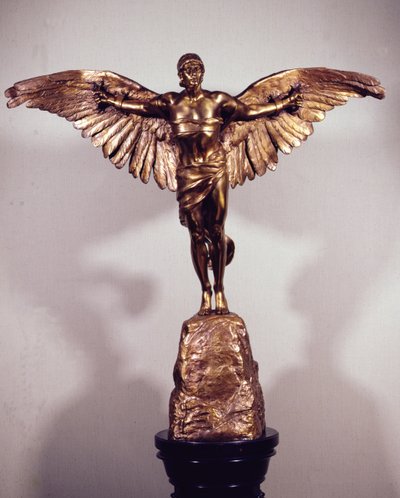 The Conquest of the Air (brons) av Georges Colin