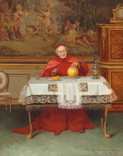 Njuter av Andens frukter av Georges Croegaert
