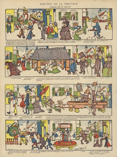 Illustration för Le Rire av Georges Delaw