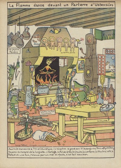 Illustration för Le Rire av Georges Delaw