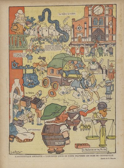 Illustration för Le Rire av Georges Delaw