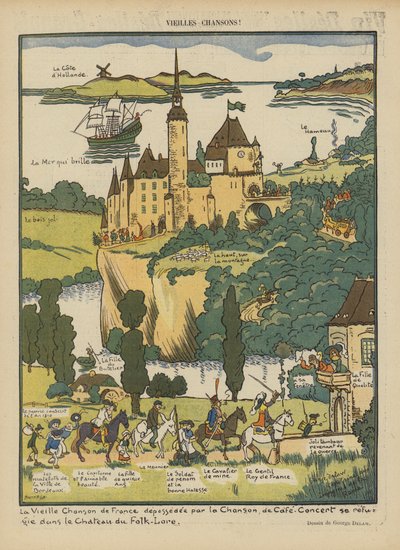 Illustration för Le Rire av Georges Delaw