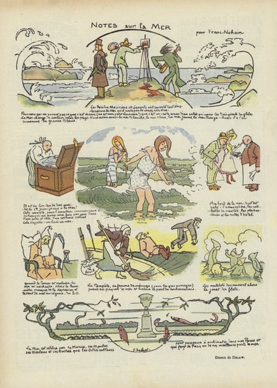 Illustration för Le Rire av Georges Delaw