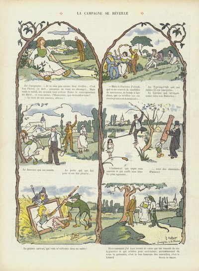 Illustration för Le Rire av Georges Delaw