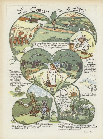 Illustration för Le Rire av Georges Delaw