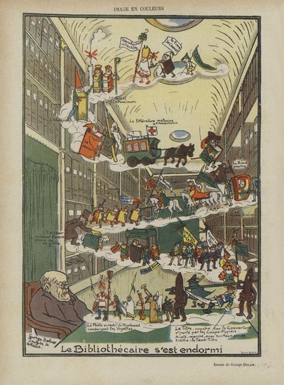 Illustration för Le Rire av Georges Delaw