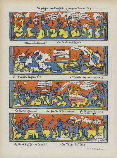Illustration för Le Rire av Georges Delaw