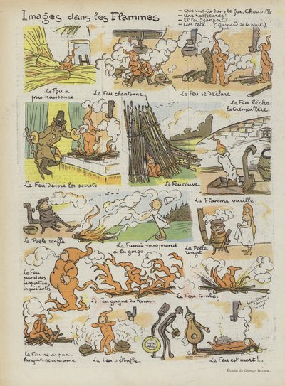 Illustration för Le Rire av Georges Delaw