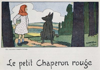Rödluvan - ill. av Georges Delaw, red. Spock av Georges Delaw