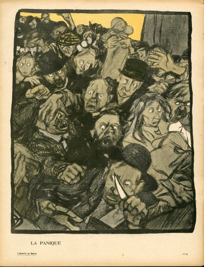 Smörtallriken, nummer 153, satirisk i färg av Georges Dupuis