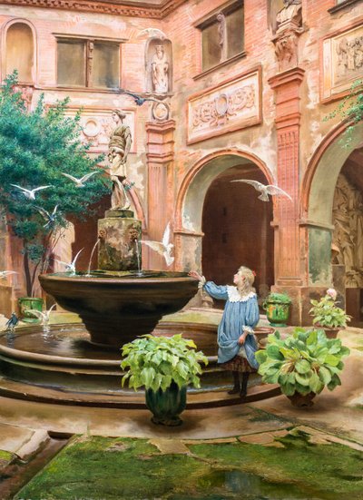 Augustinernas lilla kloster av Georges François Castex